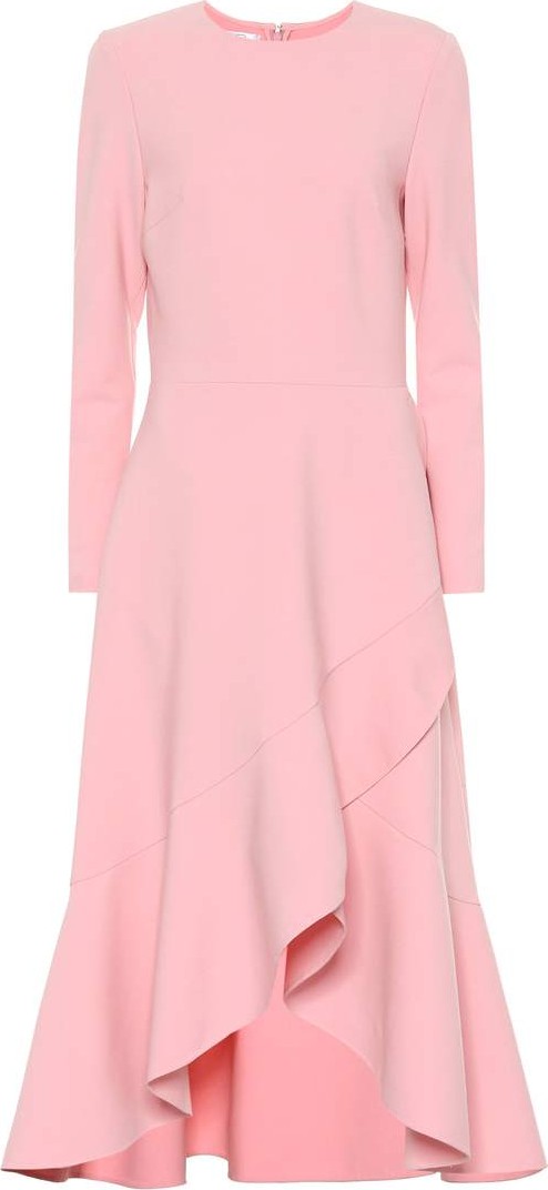Oscar De La Renta Stretch wool dress