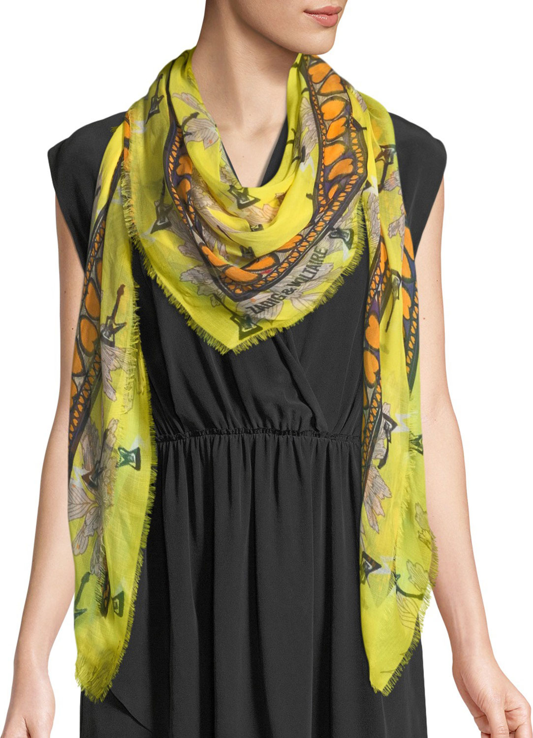 Zadig & Voltaire Kerry Nenuphar Scarf