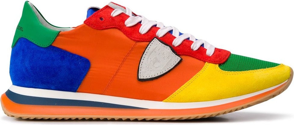 Philippe Model Tropez X colour-block sneakers