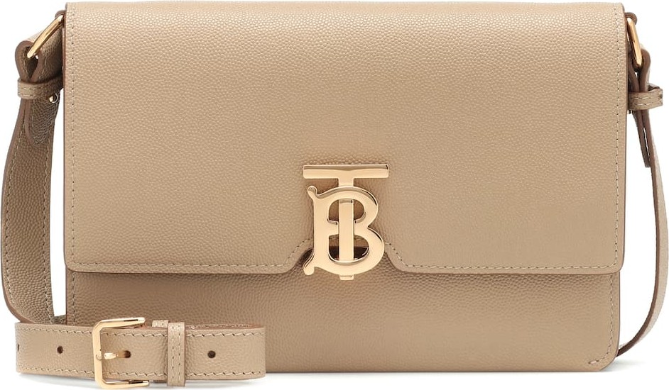 Burberry London England TB leather shoulder bag