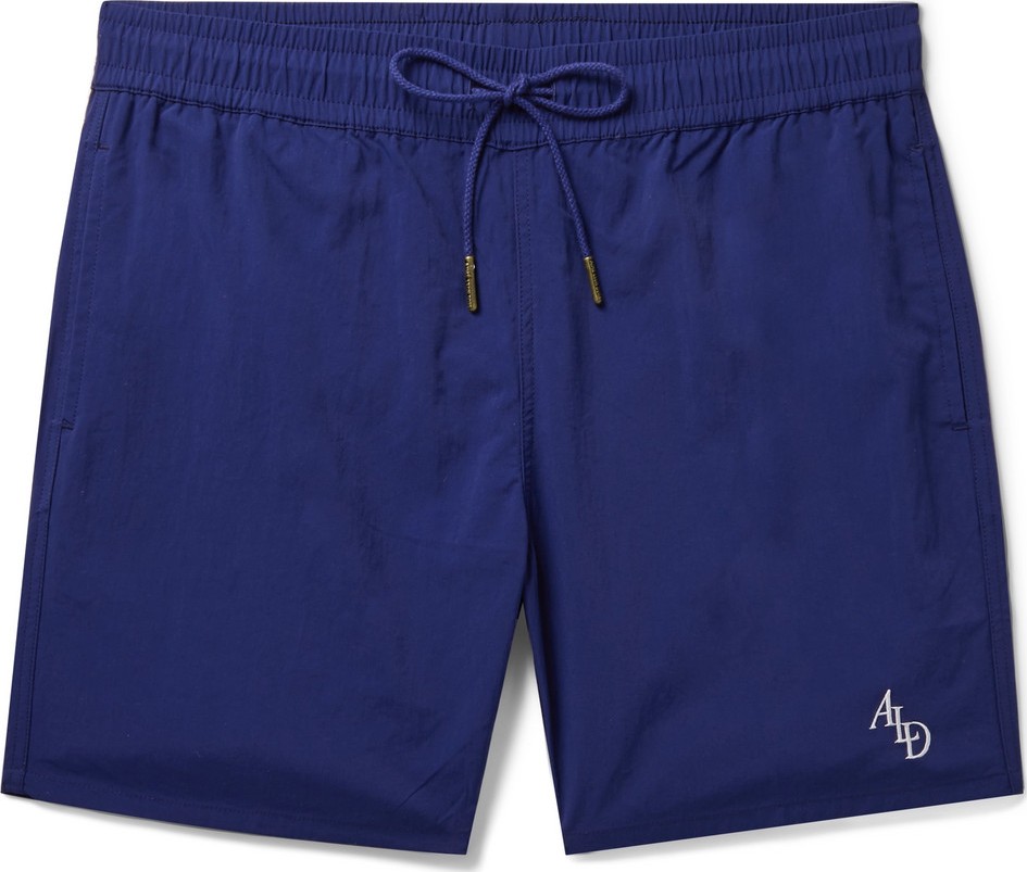 Aimé Leon Dore Slim-Fit Logo-Embroidered Nylon Drawstring Shorts