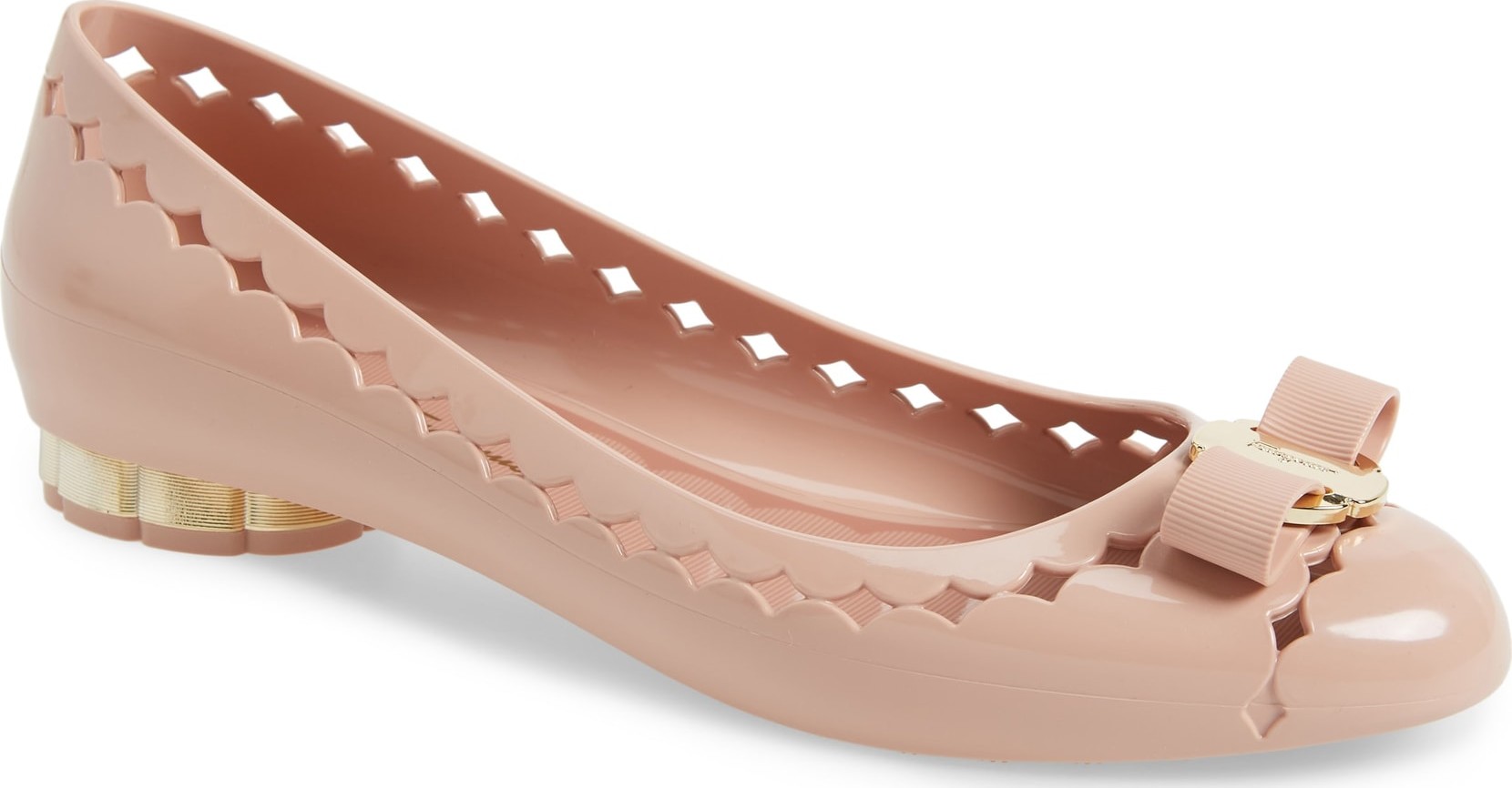 Salvatore Ferragamo Jelly Ballerina Flat