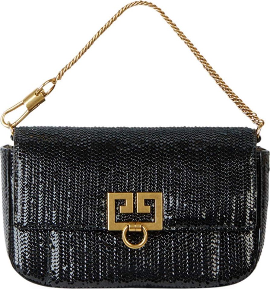 Givenchy Pocket Mini Pouch Laser-Cut Convertible Clutch/Belt Bag