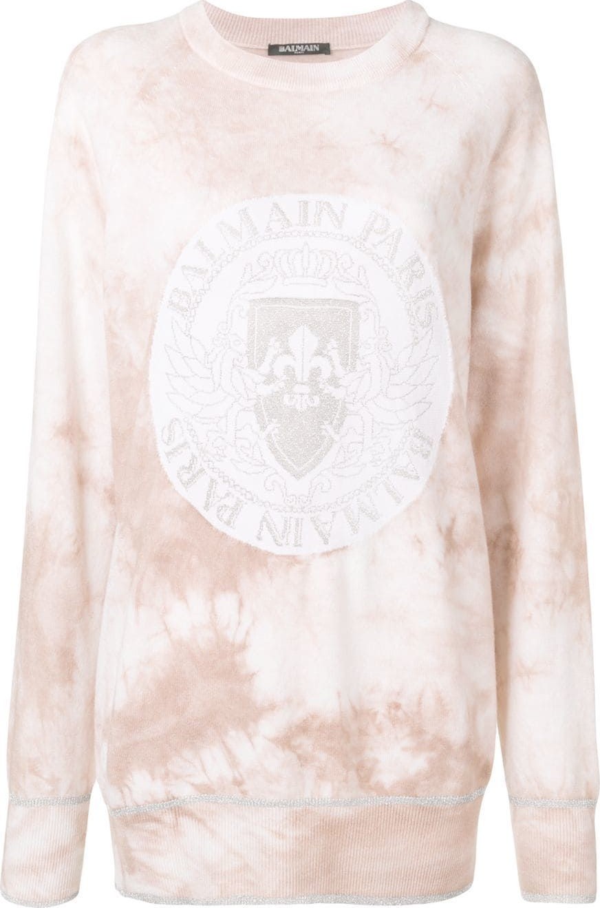 Balmain logo oversized sweatshirt