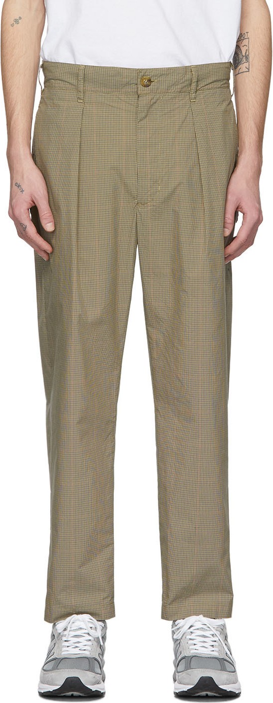Engineered Garments Khaki Nyco Carlyle Trousers