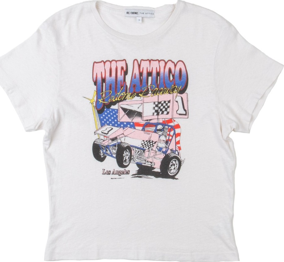 RE/DONE Re/Done x Attico Graphic Boxy Tee