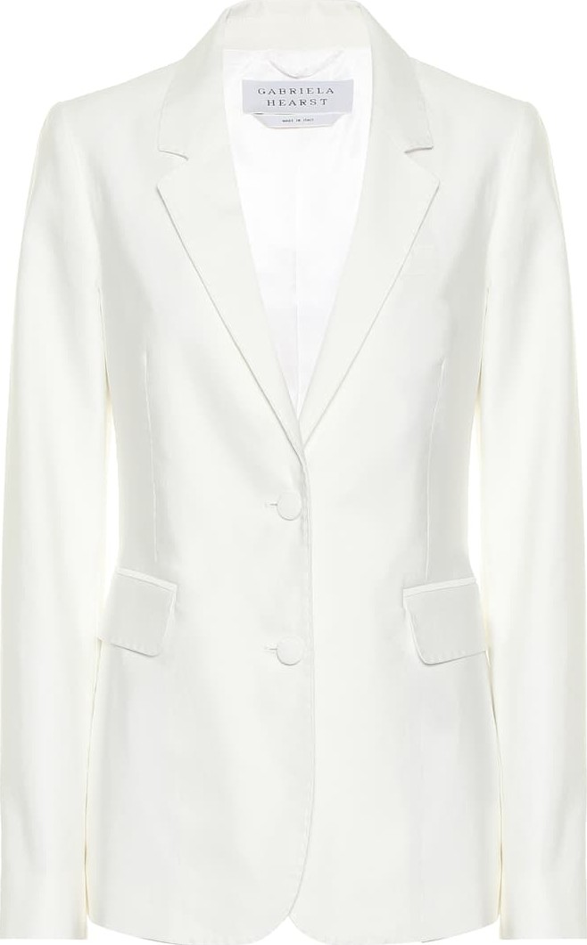 Gabriela Hearst Sophie cotton blazer