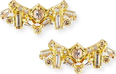 Armenta Sueno 18k Diamond & Sapphire Cluster Stud Earrings Armenta Sueno 18k Diamond & Sapphire Cluster Stud Earrings