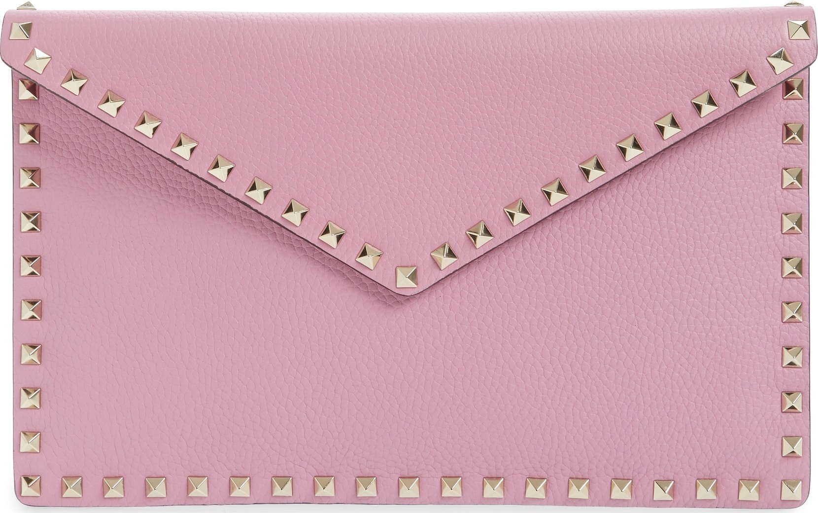 Valentino Large Rockstud Leather Pouch