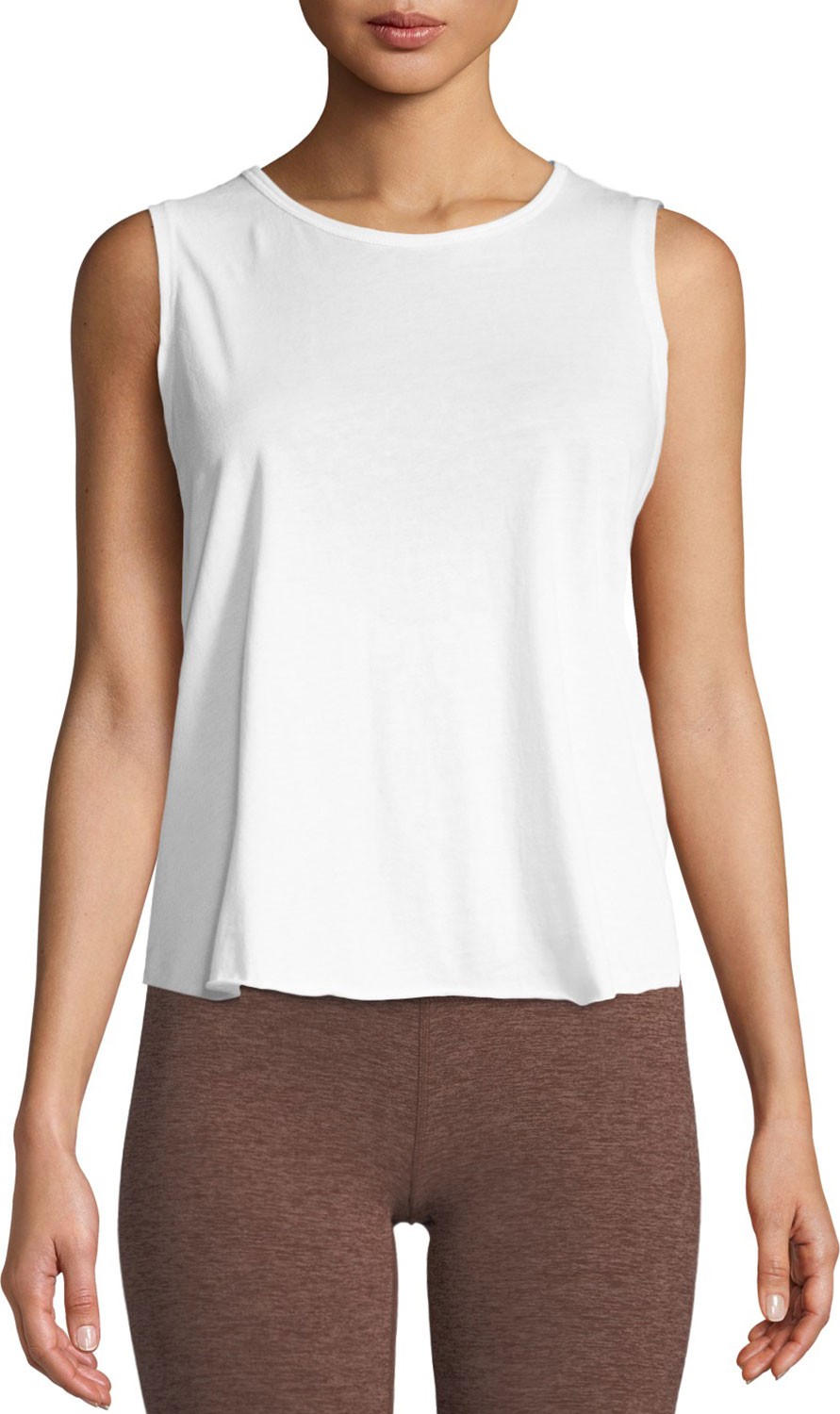 Beyond Yoga All About It Cropped Tank