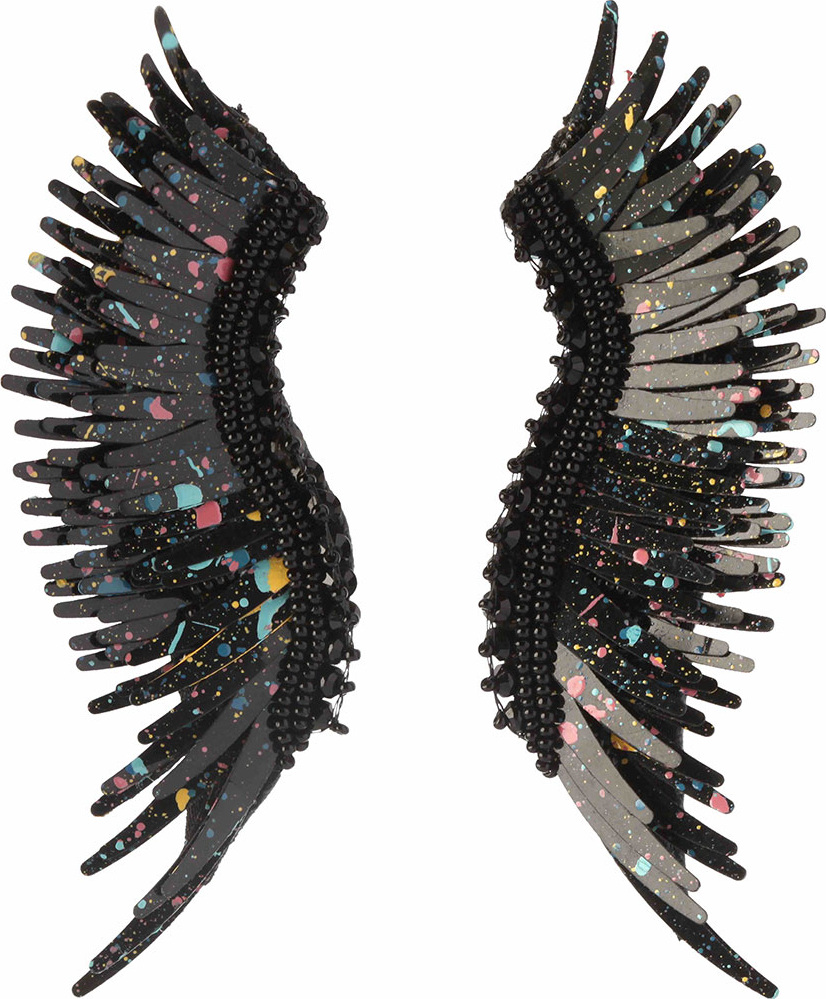 Mignonne Gavigan New York Madeline Paint-Splatter Statement Earrings