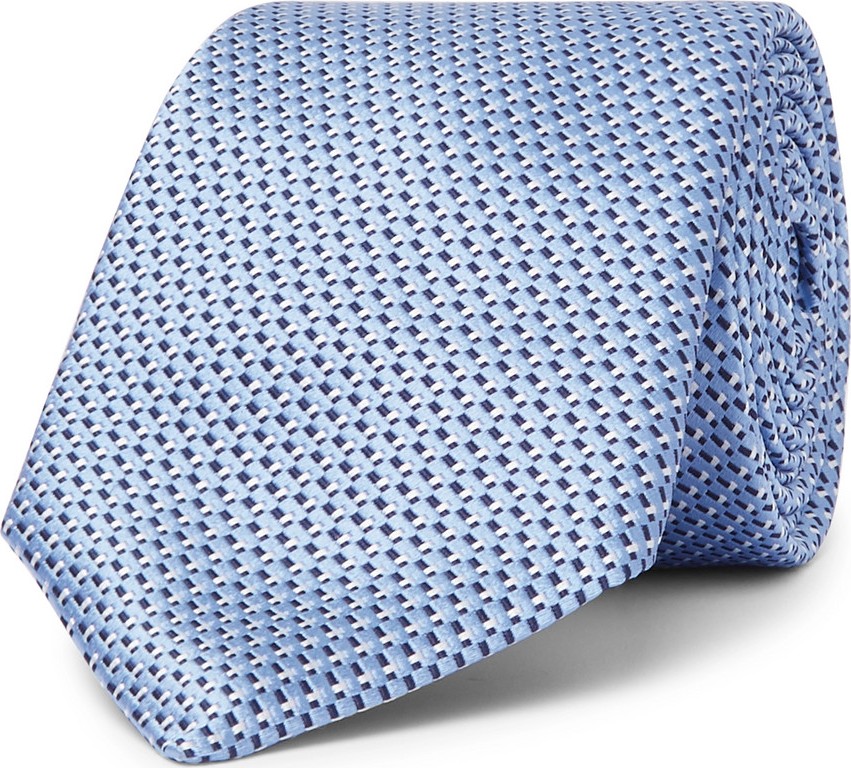 HUGO BOSS 8cm Silk-Jacquard Tie
