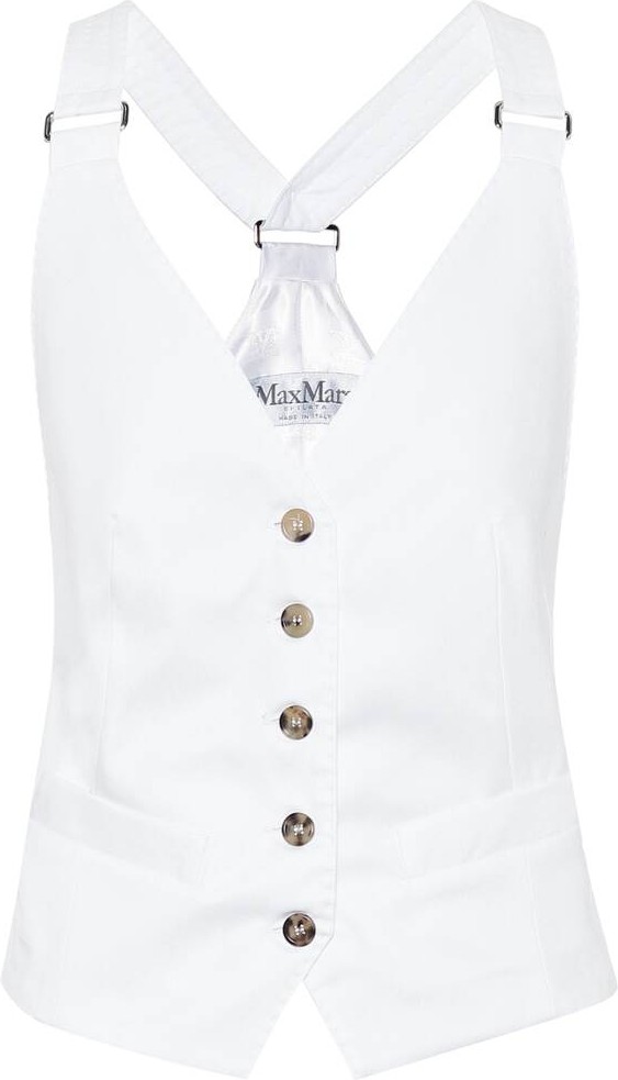 Max Mara Cotton waistcoat