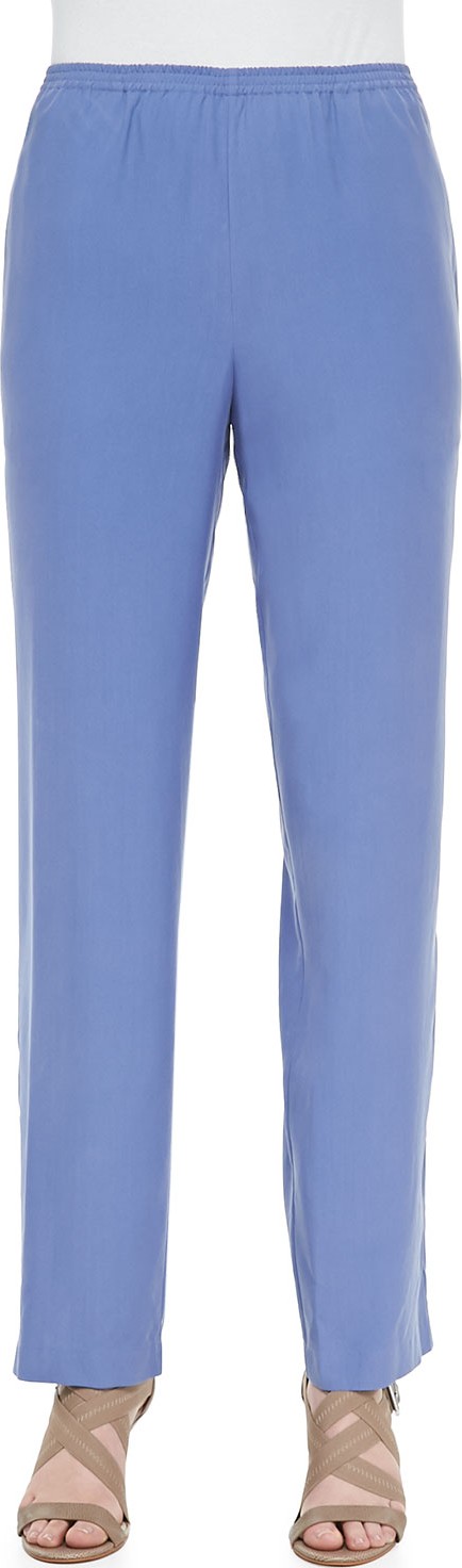 Go Silk Solid Pull-On Pants