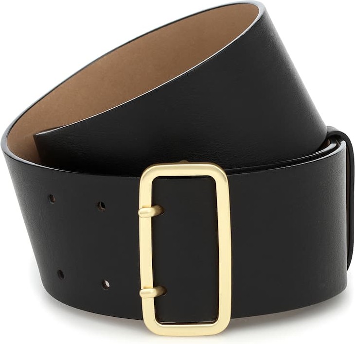 Max Mara Wide leather belt