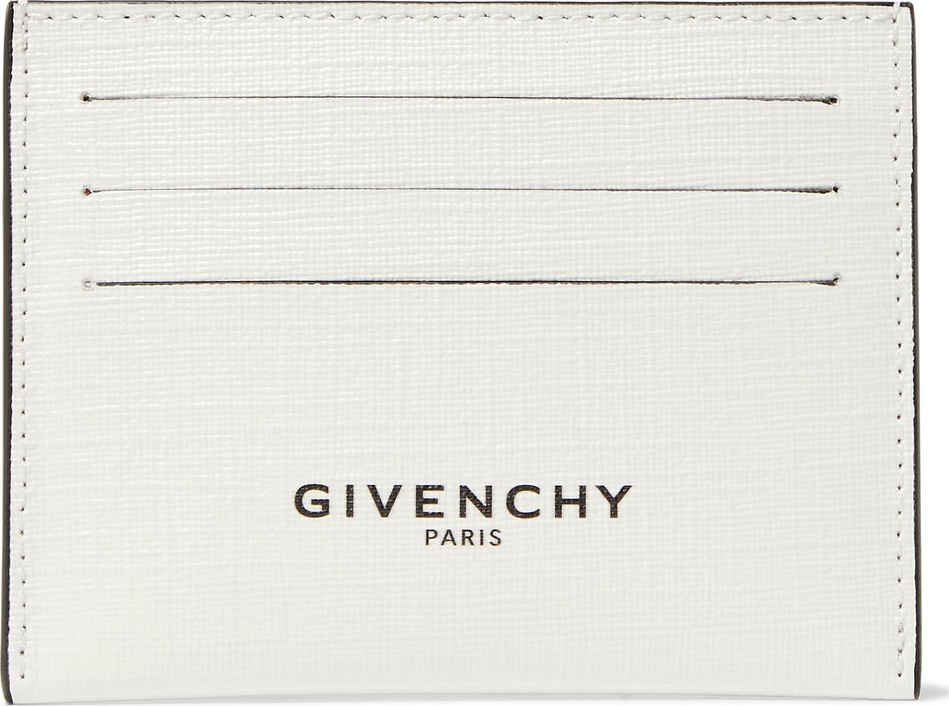 Givenchy Glow-in-the-Dark Logo-Print Coated-Canvas Cardholder