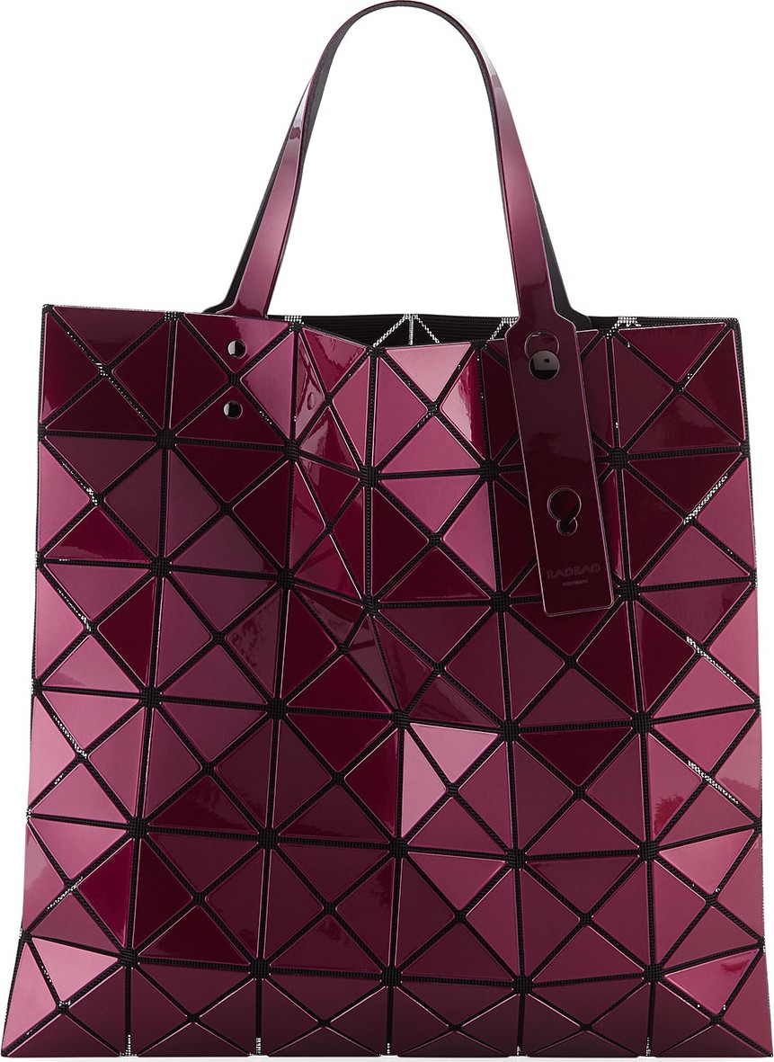 Bao Bao Issey Miyake Lucent Metallic Vinyl Tote Bag