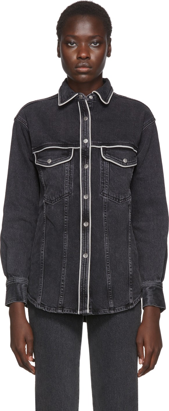 Simon Miller Black Pipo Shirt