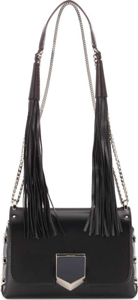 Jimmy Choo Lockett Petite leather shoulder bag