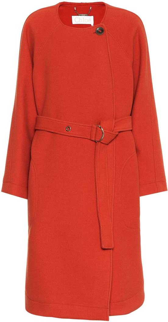 Chloe Wool-blend coat