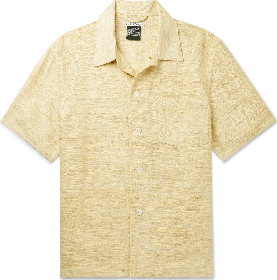 Our Legacy Mélange Silk Shirt