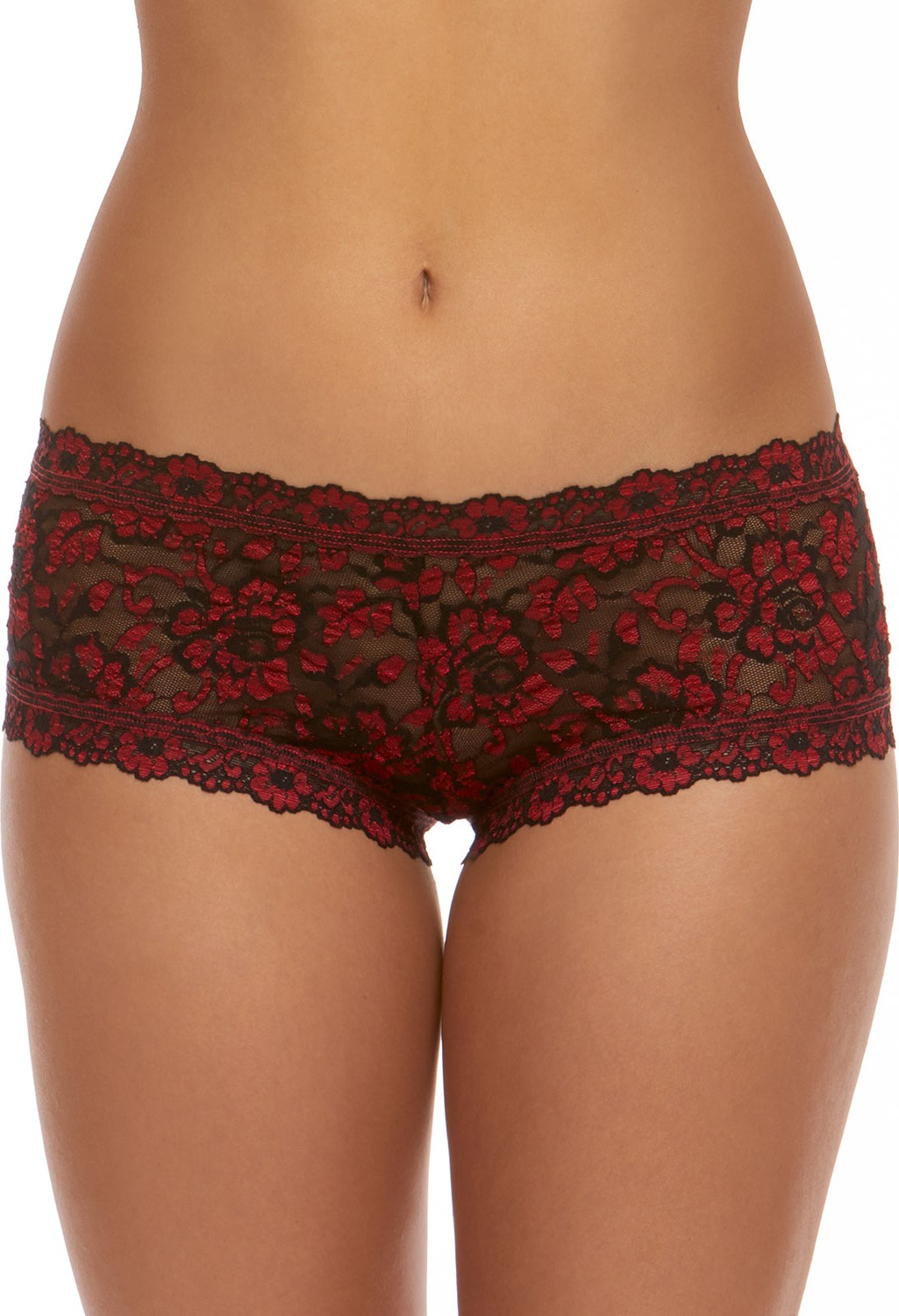 Hanky Panky Medium-Rise Cross-Dyed Boyshorts