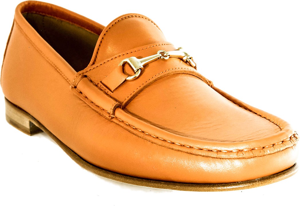 Romero + McPaul Men's Amalfi Mandarino Horsebit Loafers
