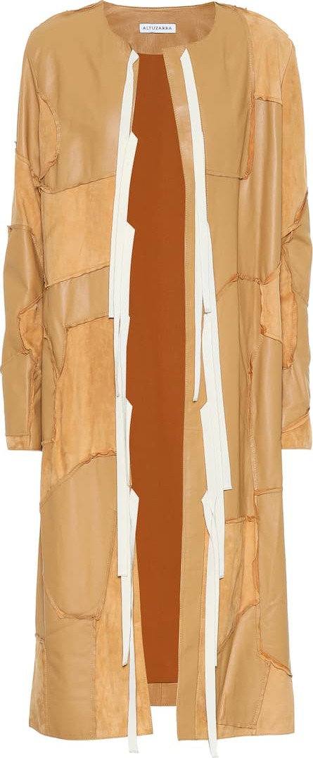 Altuzarra Benvenuto leather coat