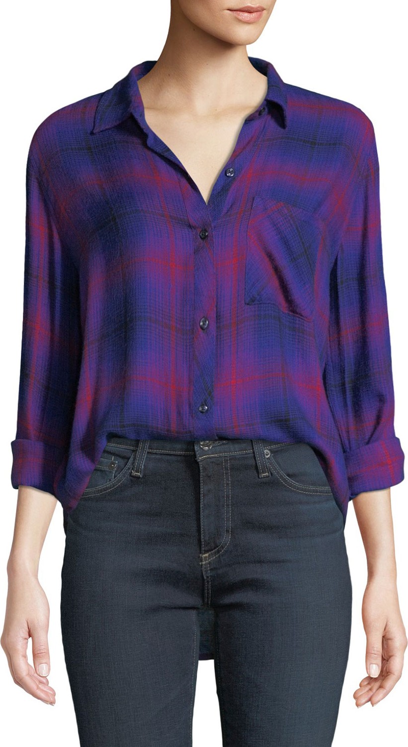 RAILS Hunter Plaid Button-Down Top