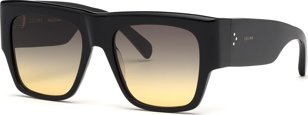 Celine Square Chunky Gradient Sunglasses