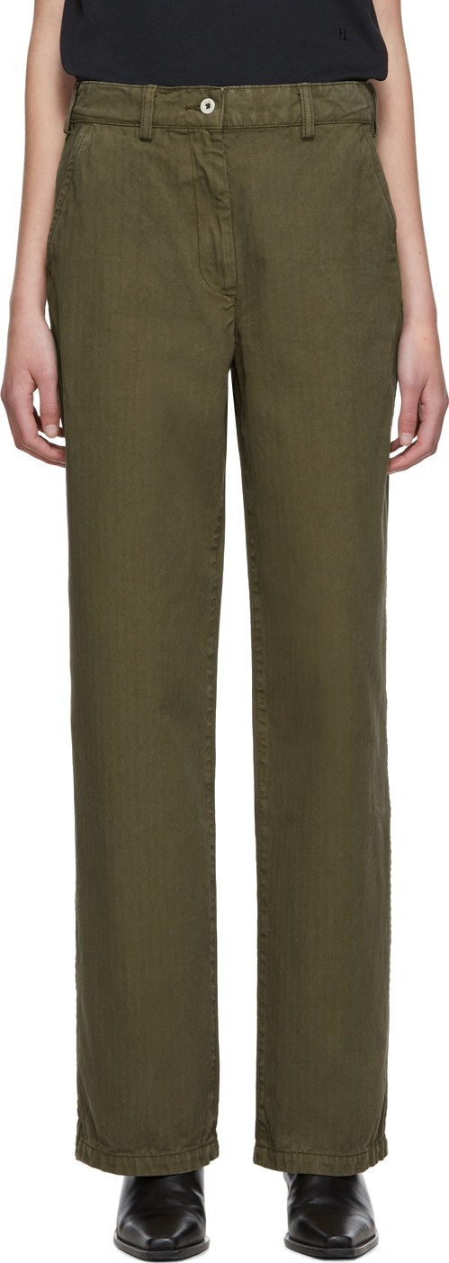 Our Legacy Khaki Workwear Trousers
