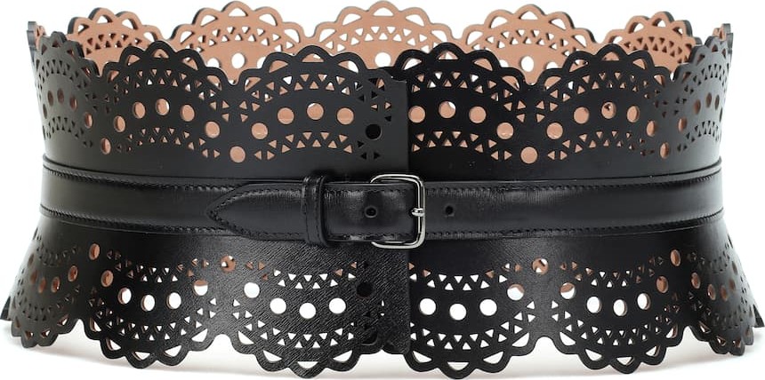 Alaïa Leather corset belt