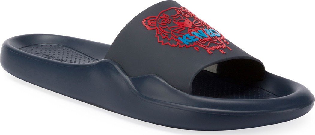 KENZO Men's Logo EVA Pool Slide Sandals