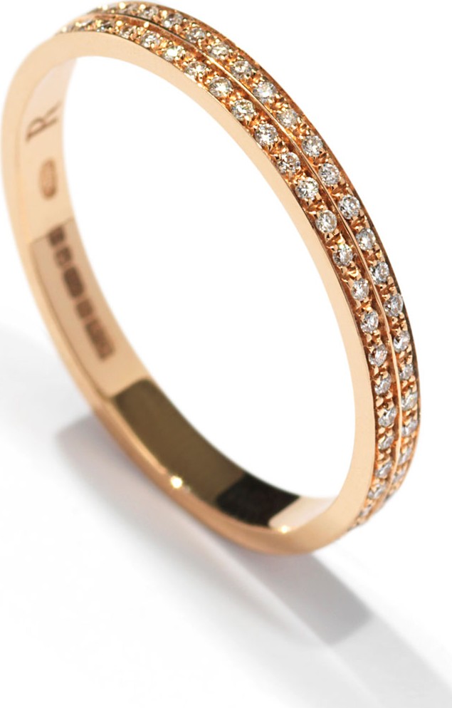 REPOSSI Berbere Diamond Band Ring in 18K Gold