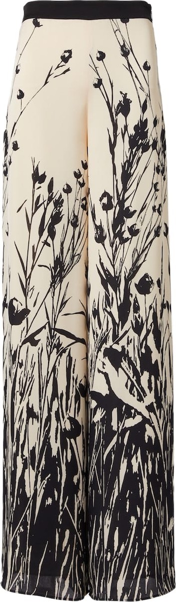 Loro Piana - Kristofer printed silk wide-leg pants