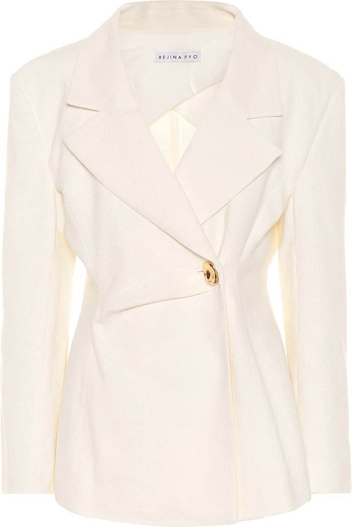 Rejina Pyo Jodie linen and cotton blazer