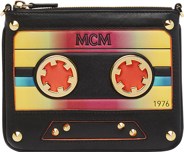 MCM Mini Cassette Tape Pouch Bag