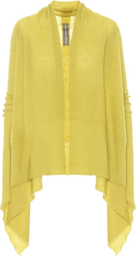 Rick Owens Mohair and alpaca-blend cardigan