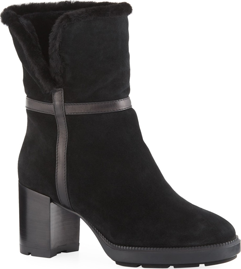 Aquatalia Isolda Suede Tall Booties