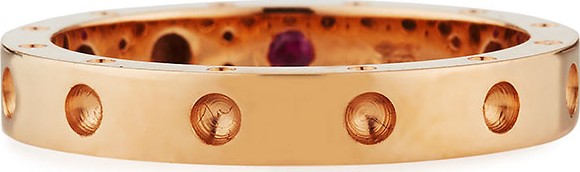 Roberto Coin Symphony Collection 18K Gold Pois Mois Ring, Size 6.5