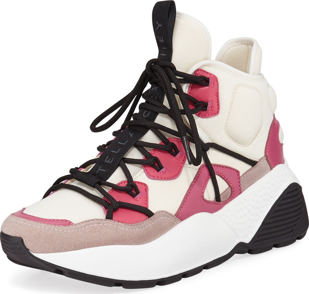 Stella McCartney High-Top Platform Trainer Sneakers