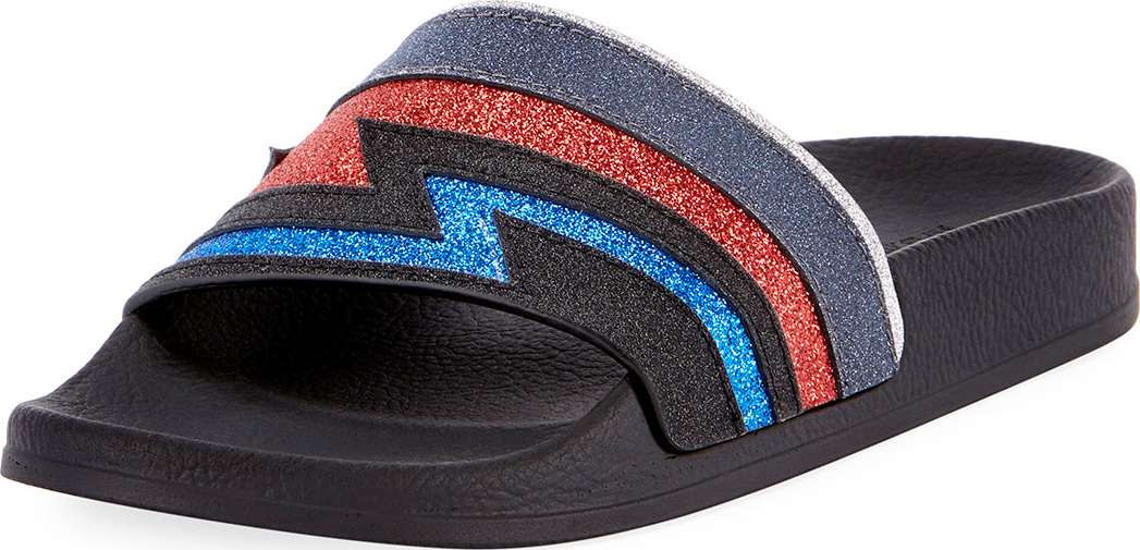 Balmain Calypso Flash Leather Sandal