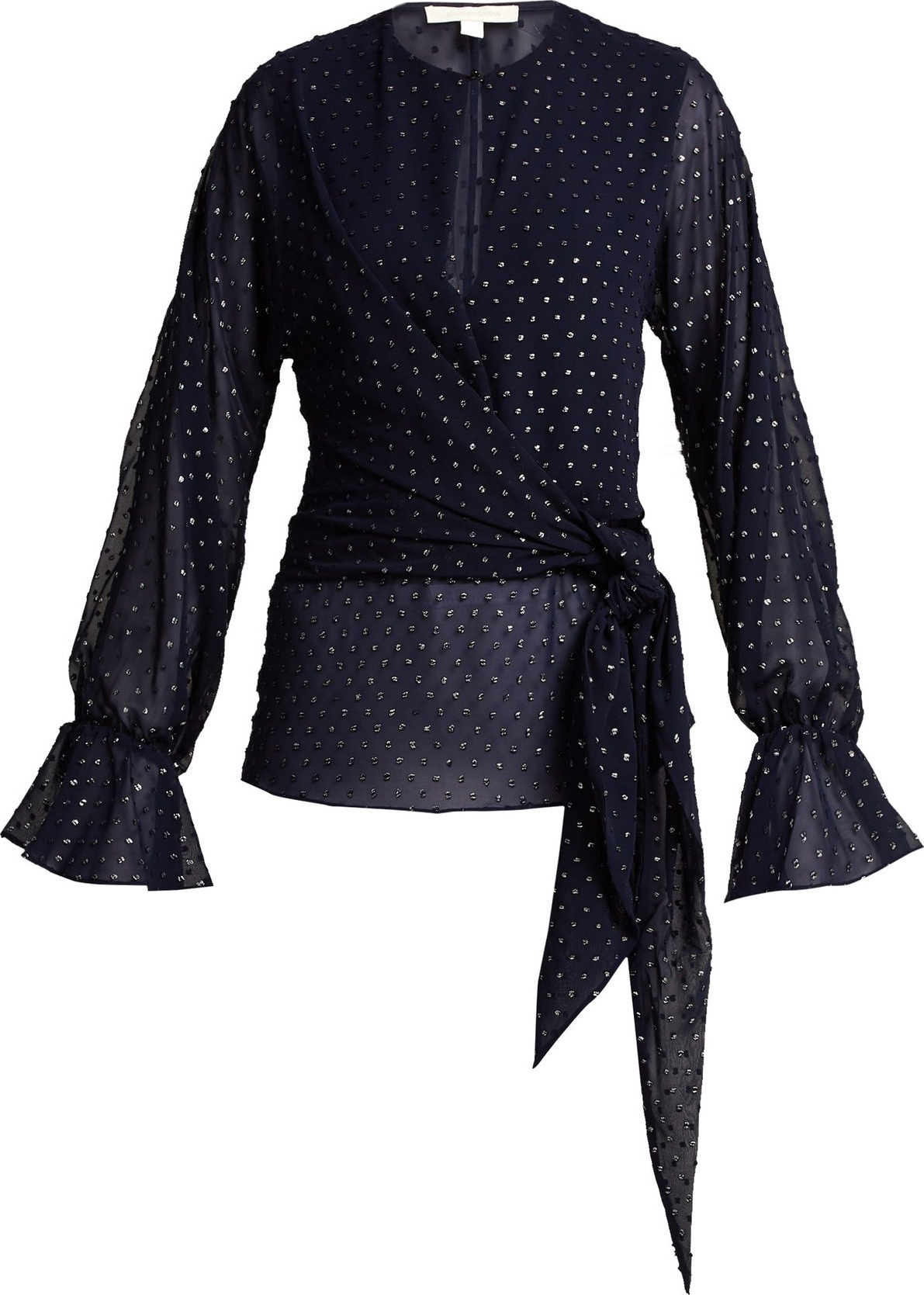 Jonathan Simkhai Tie-front blouse