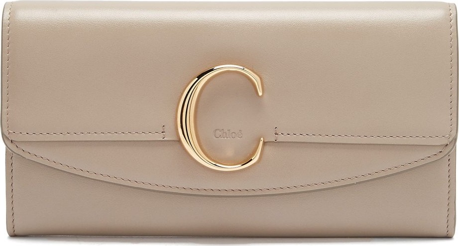 Chloe Monogram leather wallet