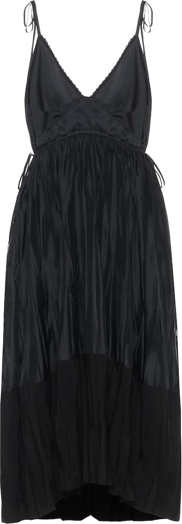 Jil Sander Twill midi dress