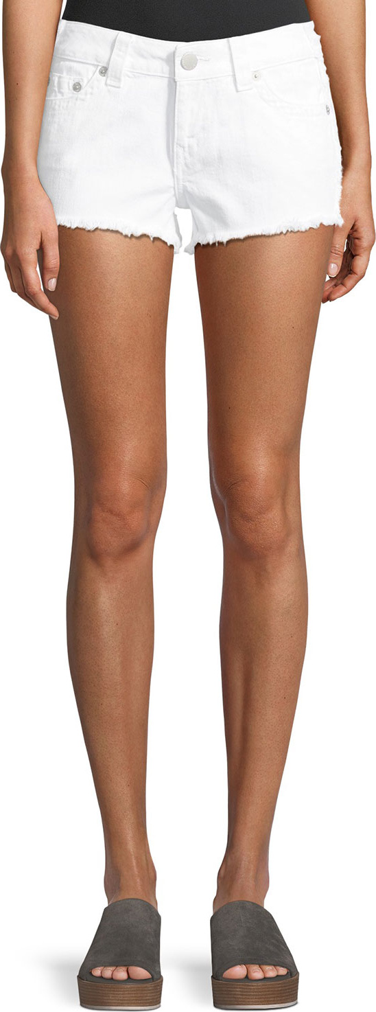 True Religion Keira Fray Denim Shorts