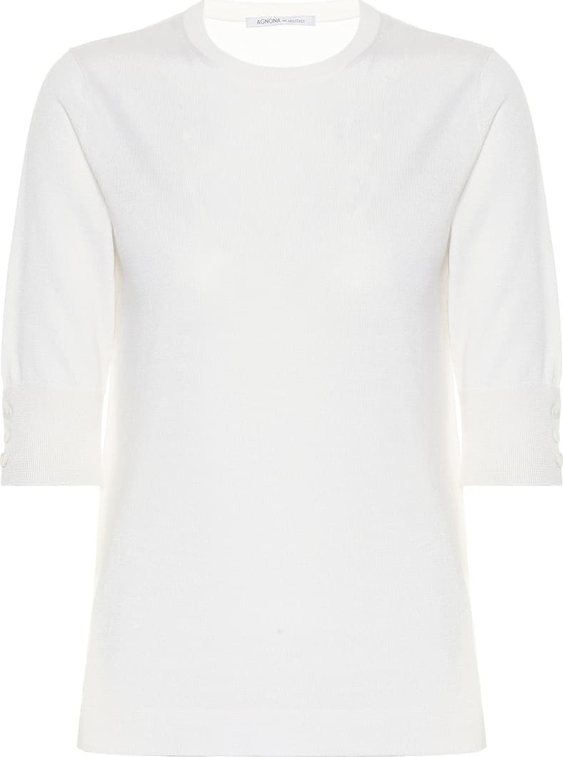 Agnona Cashmere and silk sweater