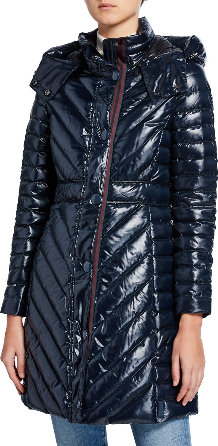 Hunter Boots Refined Gloss Down Coat