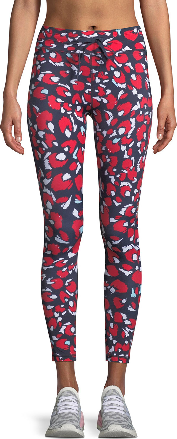 The Upside Paintbox Printed Midi Leggings