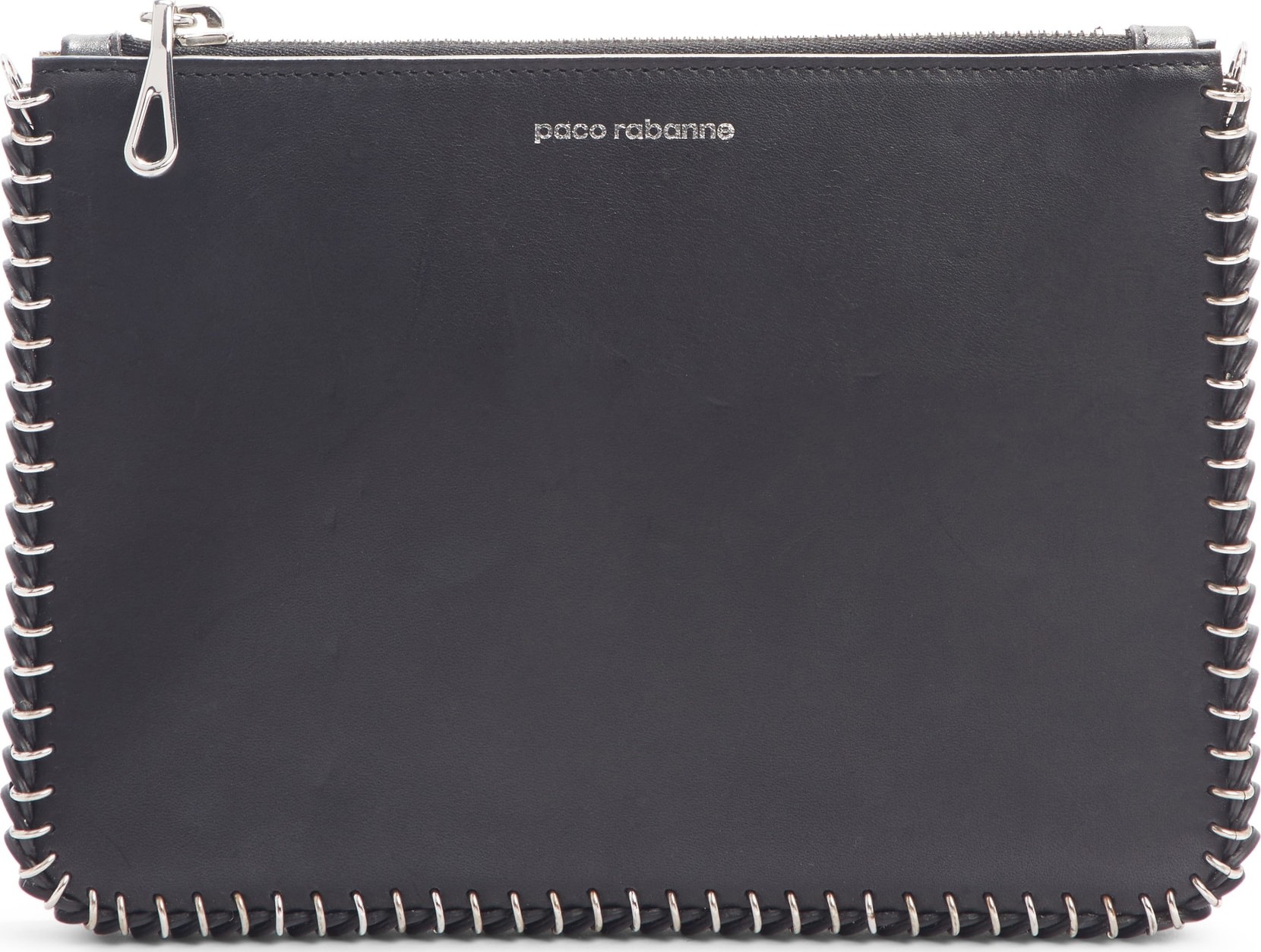 Paco Rabanne Calfskin Leather Crossbody Bag